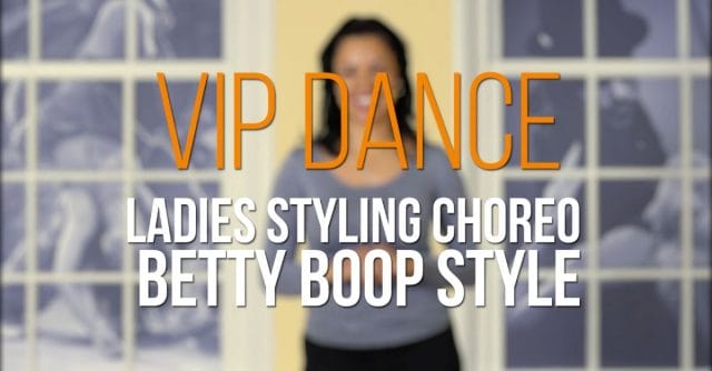 Salsa Ladies Styling Choreo Betty Boop Style